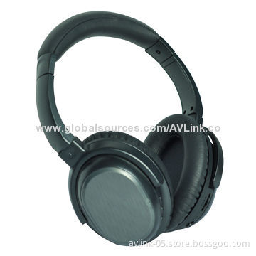 3-in-1 Active Noise Canceling Bluetooth Wireless Stereo Aviation Headphones with 3.5mm Line-in Jack